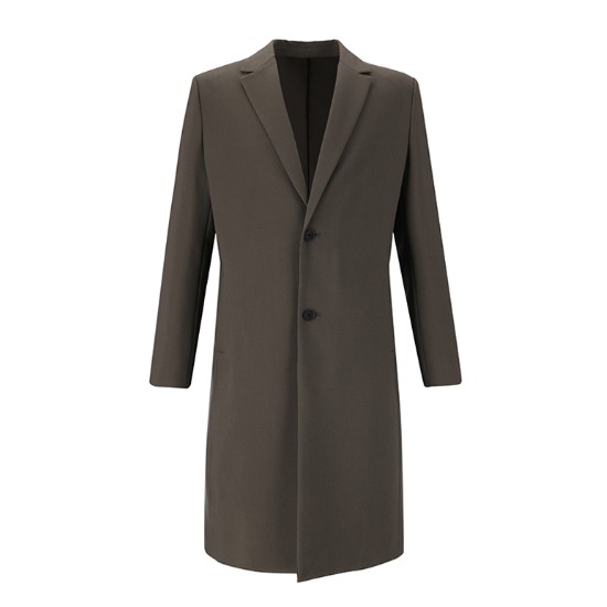 애드혹 싱글 브레스티드 베이직 코트 HX9HC10_이미지