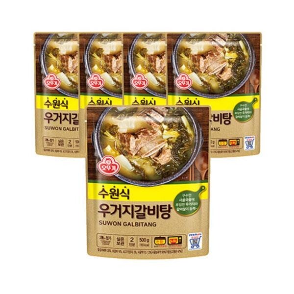 오뚜기 수원식 우거지갈비탕 500g (5개)_이미지