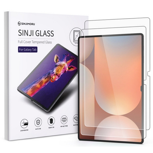 신지모루 갤럭시탭S10 울트라 신지글래스 풀커버 강화유리 액정보호필름