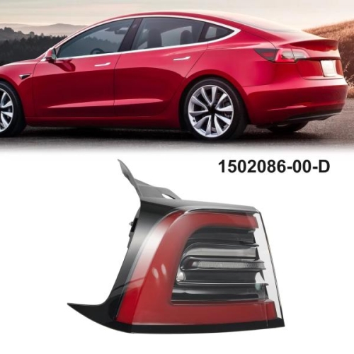 테슬라 MODEL 3Y 2021 2022 2023 왼쪽 오른쪽 용 새 후면 램프 외부 LED 테일 라이트 브레이크 램프 1502086_이미지