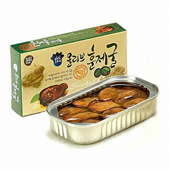 대일수산 델리씨 올리브 훈제굴 85g (1개)_이미지