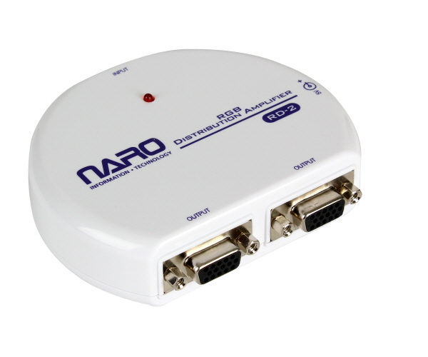 2:1 NEW RD-2 초고해상도 모니터 분배기 USB전원