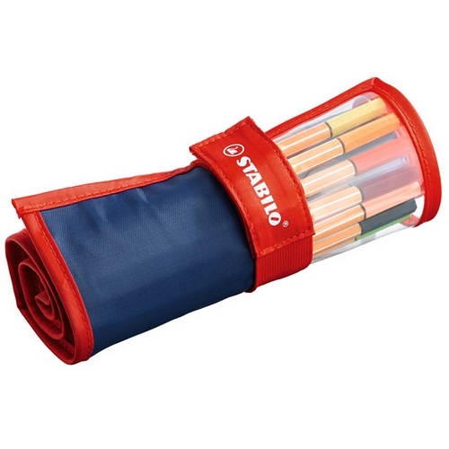 스타빌로 포인트88 파인라이너 수성펜 세트 (25색 롤러)_이미지