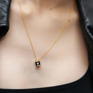 빈티지헐리우드 Porte Love Lock Necklace_VH2379NE001B_이미지