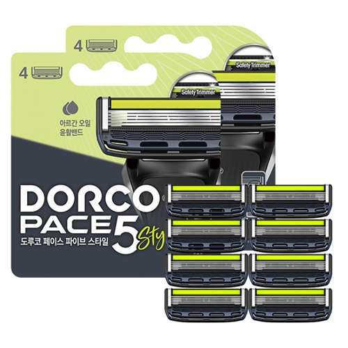 도루코 페이스5 스타일 면도날 (16개)_이미지