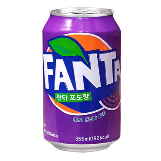코카콜라음료 환타 포도 355ml