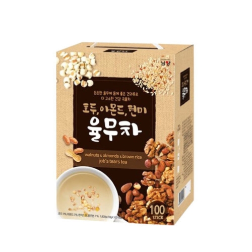 남양유업 호두 아몬드 현미 율무차 100개입 (1개)_이미지