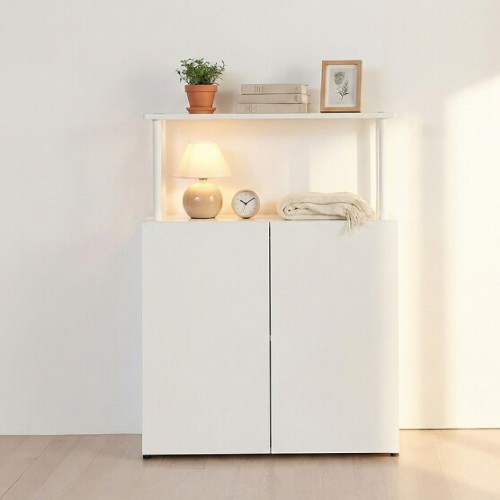 동서가구 아르케 E0 2단+선반 1단 책장 800