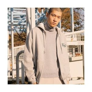 츄바스코 Chu pull zipup Hoodie CH304 그레이 멀티 278887