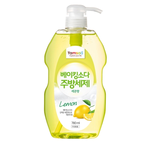 쿠팡 탐사 베이킹소다 주방세제 레몬향 780ml (1개)_이미지