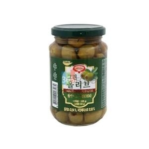 롯데푸드 롯데푸드 요리 피클 그린 외국 피자 샌드위치 올리브 365g *Bust