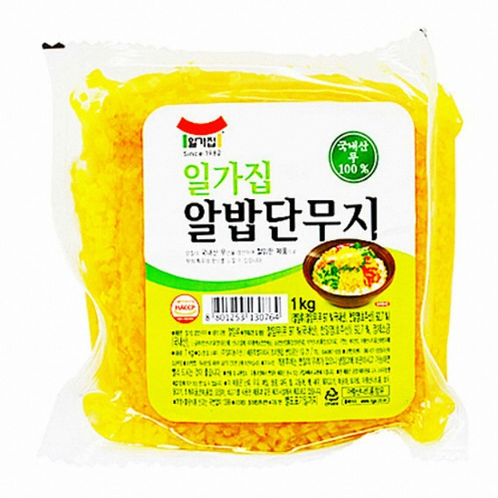 일미농수산 일가집 알밥단무지 1kg (4개)_이미지