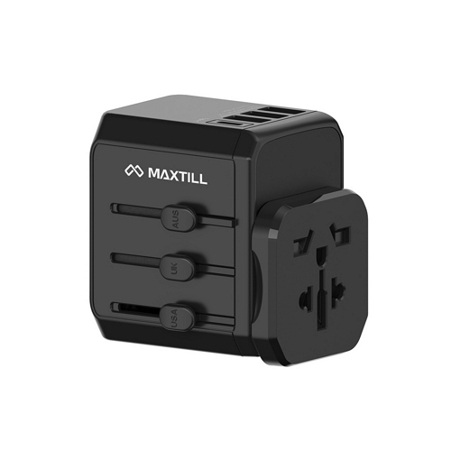 MAXTILL 4포트 여행용 충전기 GM-TA3UC1C10_이미지