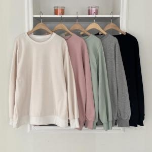 빅사이즈사랑해요 Q583L402 퍼펙트무지라운드맨투맨 SM