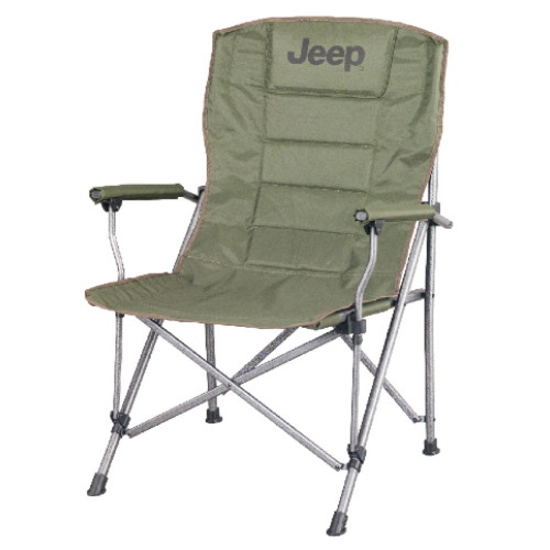 에이치케이디코리아 Jeep 하드 암 체어 모스그린