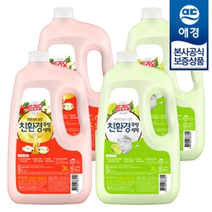 친환경 주방세제 발효식초 담은 애플향 3L