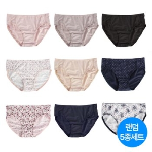 라보라토리 기획 부드러운 면 팬티 5종패키지 랜덤박스