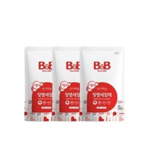 B&B 젖병세정제 거품리필 400mlx3개