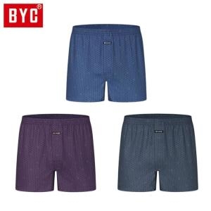 BYC BZI3KJ4M_51HC 남성 40수 3매입 박서 DOLG1313_이미지