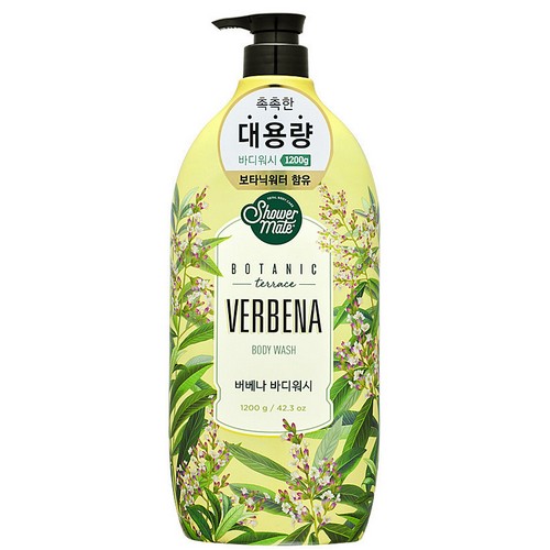 샤워메이트 보타닉테라스 버베나 바디워시 1200g