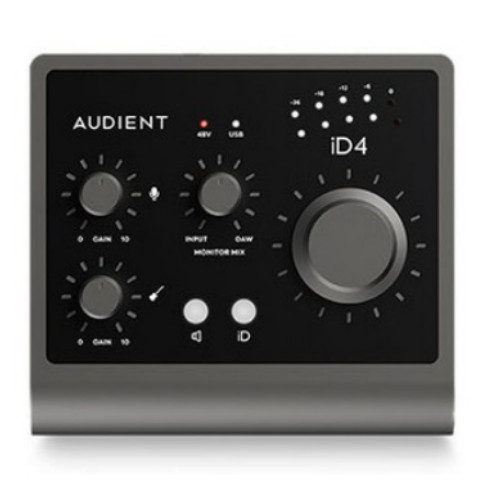 Audient iD4 MK2 (+ 마이크, 오디오테크니카 AT2035)_이미지