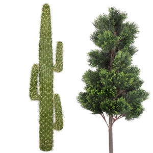 포스아트 특대형 인조나무/선인장 측백나무 조화나무 가짜나무