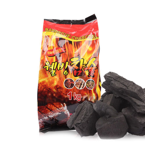 웰빙 참숯 1kg
