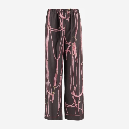 구찌 실크 스트레이트 팬츠 848564 Z7A0C2083