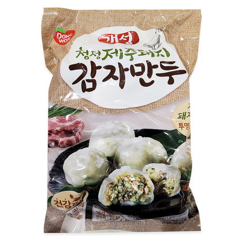 동원F&B 개성 청정 제주돼지 감자만두 2kg (1개)