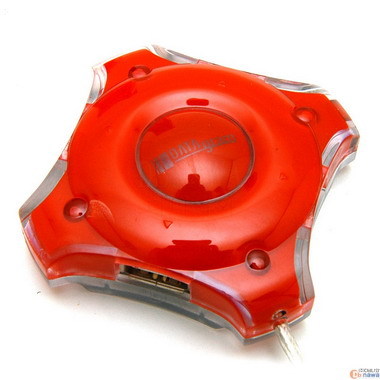 시리어스테크널리지 USB허브 데이타그램 4port DUH-104 (Red)_이미지