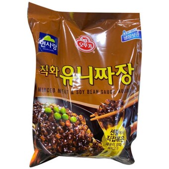 오뚜기 <b>면</b>사랑 직화 유니<b>짜장</b> 6인분 1.83kg