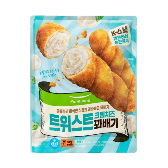 풀무원 트위스트 꽈배기 크림치즈 336g (1개)_이미지