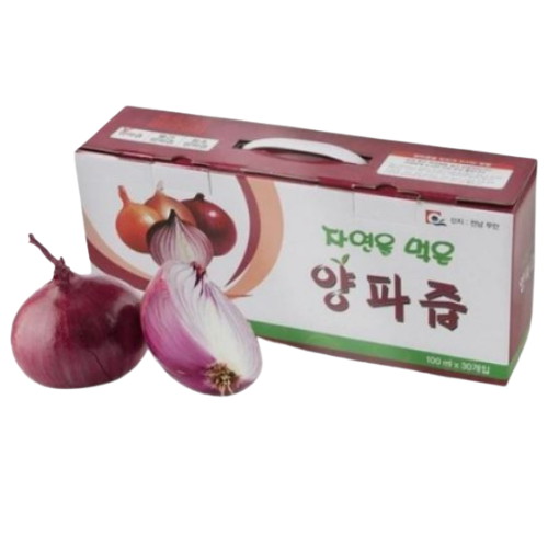 자연식품 무안 자색 양파즙 100ml 30포 (1개)_이미지