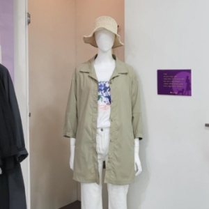  올리비아하슬러 여성 미디기장 홑겹 점퍼 OHDMJP002