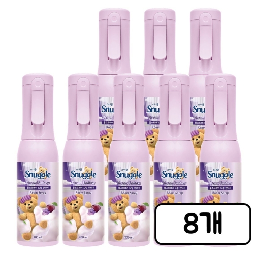 스너글 룸스프레이 드림 판타지 200ml (8개)_이미지