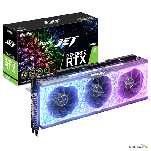 이엠텍 XENON 지포스 RTX 3090 TURBO JET OC D6X 24GB_이미지