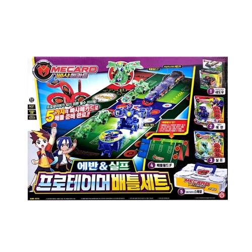 초이락컨텐츠컴퍼니 빠샤메카드 에반&실프 프로테이머 배틀세트