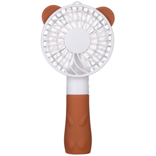  귀쫑긋 휴대용 충전식 핸디 선풍기 [곰]