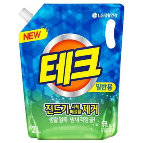 테크 알레르기 원인물질 제거 일반용 리필 2L (4개)_이미지