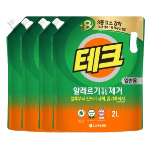 테크 알레르기 원인물질 제거 일반용 리필 2L (4개)_이미지