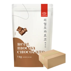 예담기업 까로망 리얼 모카초코 파우더 1kg (10개)_이미지