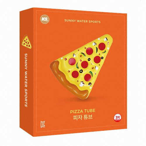 케이에스몰 써니워터 특대형 피자 튜브_이미지