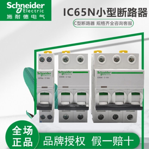 슈나이더 공기 스위치 A9 IC65N 회로 차단기 1P2p3P4P C 유형 가정용 16A20A32A63A_이미지