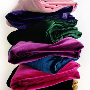 데코탑 벨벳 11컬러 원단 천 스판 무지 대폭 융_이미지