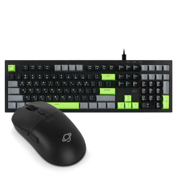 ��Ŭ��Ŀ OPK50 ���Ϸ��� M RGB + OP100 ���� Ű���� ������ ���콺 ��Ʈ