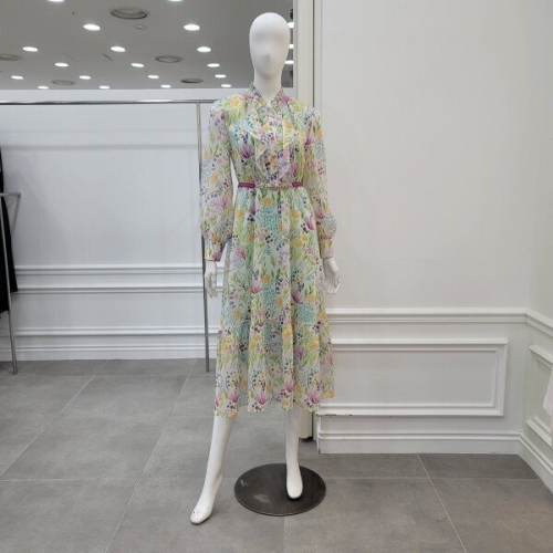 미니멈 쉬폰 롱 원피스 MZAGWO2940MX _IC_이미지