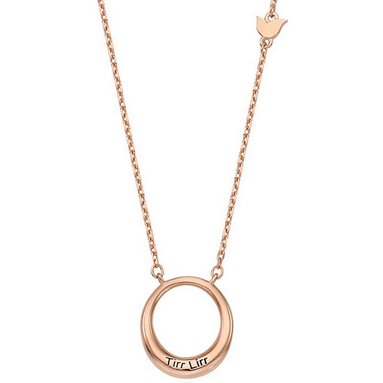 티르리르 소프트 듀 실버 핑크 목걸이 TNSSVP11895S_이미지