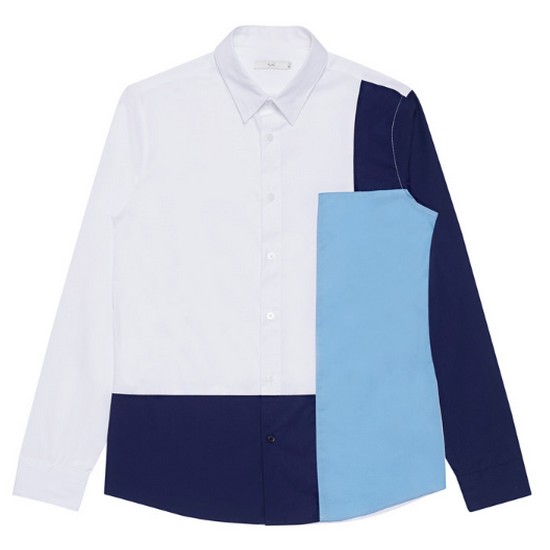 플랙 Square Block Shirts_WH PWOS3LSRD5M0C2_이미지