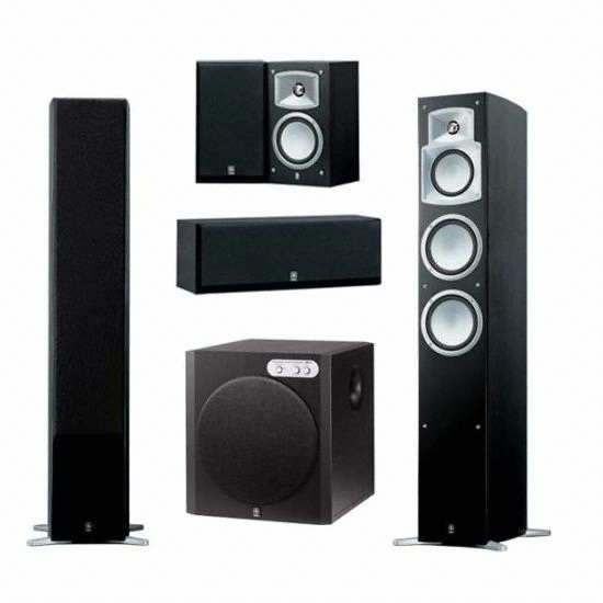 야마하 NS-9502(YST-RSW300) + 마란츠 AV리시버 (SR4002 )_이미지