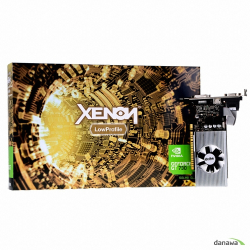 이엠텍 XENON 지포스 GT730 D5 1GB LP_이미지